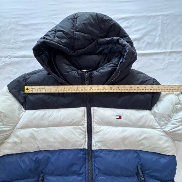 Tommy Hilfiger Men's XXL Color Block Puffer Jacket | Ultra Loft, Water/Wind Res - Picture 13 of 15